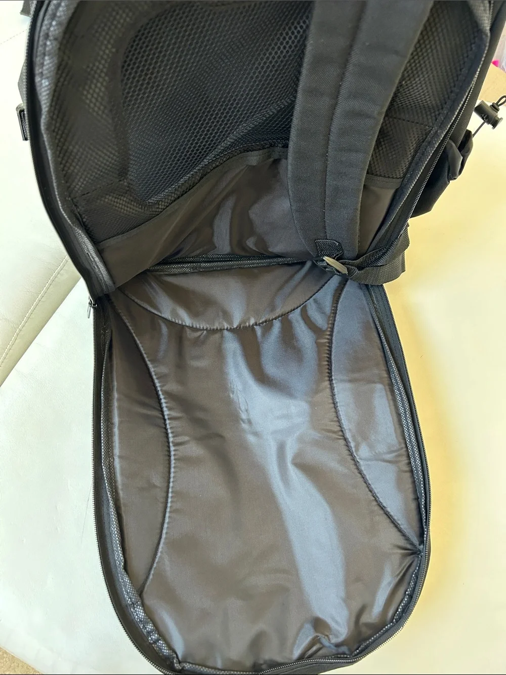 Leeds CheckMate Laptop Backpack with Bull Logo